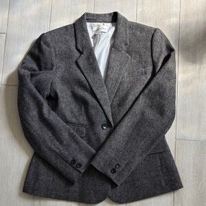 Women's neutral tweed Blazer